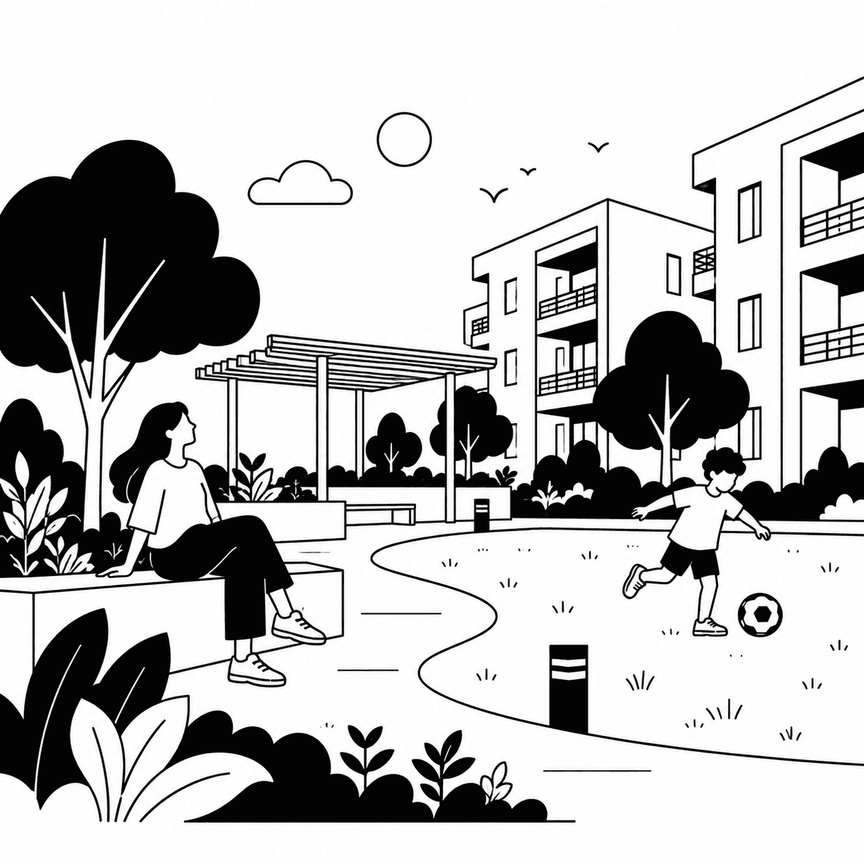 Landscaped Open Spaces